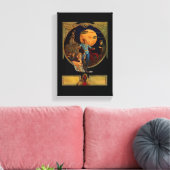 Sci-Fiヒーローストレッチキャンバス印刷 キャンバスプリント (インサイチュ (リビング))