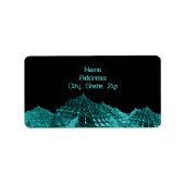 Sci Fiファンタジー景観 ラベル (正面)