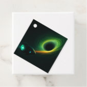 Sci-Fiブラックホールメッセージカード – コズミックパーティー フェイバータグ (インサイチュ)