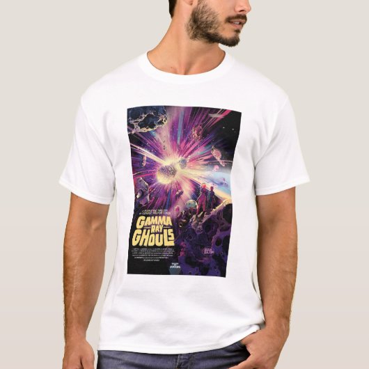 Sci-Fiホラー動画広告、ガンマレイグール Tシャツ (正面)