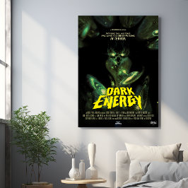 Sci-Fiホラー動画広告、ダークエネルギー メタルプリント