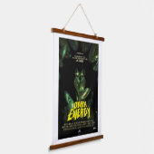 Sci-Fiホラー動画広告、ダークエネルギー 吊り下げ型タペストリー (傾斜あり)