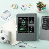 Sci-Fiホラー動画広告、不明 シール (iPadカバー)
