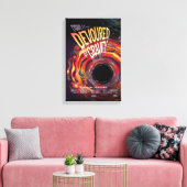 Sci-Fiホラー動画広告、重力によって破壊 キャンバスプリント (インサイチュ (リビング))