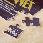 Sci-Fiホラー映画広告、ロースト惑星 ジグソーパズル (側面)