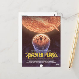 Sci-Fiホラー映画広告、ロースト惑星 ポストカード