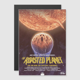 Sci-Fiホラー映画広告、ロースト惑星 マグネット招待状