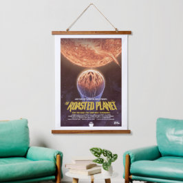Sci-Fiホラー映画広告、ロースト惑星 吊り下げ型タペストリー