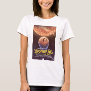 Sci-Fiホラー映画広告、ロースト惑星 Tシャツ
