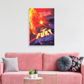 Sci-Fiホラー映画広告、怒りのフレア キャンバスプリント (インサイチュ (リビング))