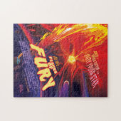 Sci-Fiホラー映画広告、怒りのフレア ジグソーパズル (横)