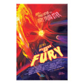 Sci-Fiホラー映画広告、怒りのフレア フォトプリント (正面)