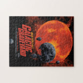 Sci-Fiホラー映画広告、銀河墓地 ジグソーパズル (横)