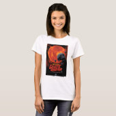 Sci-Fiホラー映画広告、銀河墓地 Tシャツ (正面フル)