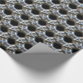 Sci-Fiメタルパターン2ラッピング紙 ラッピングペーパー (角)