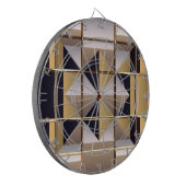 Sci-Fiメタルパターン6ダーツボード ダーツボード (正面左)