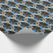 Sci-Fiメタルパターン7ラッピング紙オプション ラッピングペーパー (角)