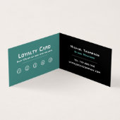 Sci-Fiロゴ、ブックストア詳細ロイヤリティ 名刺 (内部)