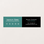 Sci-Fiロゴ、ブックストア詳細ロイヤリティ 名刺 (内部フラット)