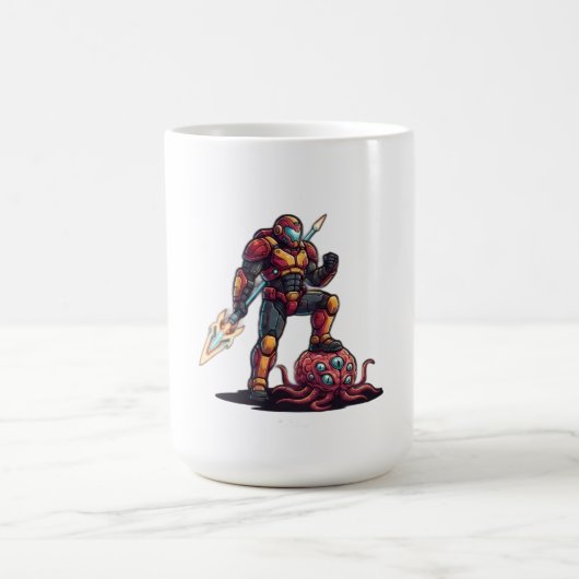 Sci-Fi戦士Tシャツ コーヒーマグカップ (中央)