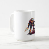 Sci-Fi戦士Tシャツ コーヒーマグカップ (正面左)