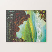 Sci-Fi旅行広告、プラネットアース ジグソーパズル (横)