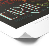 Sci-Fi旅行広告、プラネットアース ポスター (角)