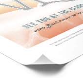 Sci-Fi旅行広告、惑星ビーナス フォトプリント (角)