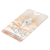 Sci-Fi旅行広告、惑星ビーナス マグネット (左側)