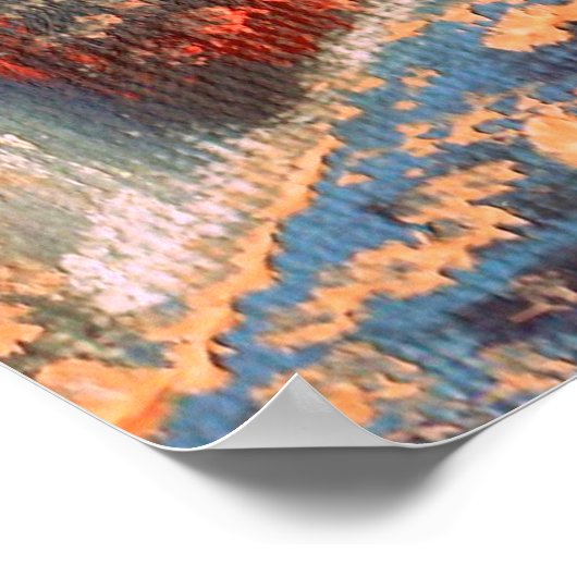 Sci Fi横絵画面図 ポスター (角)