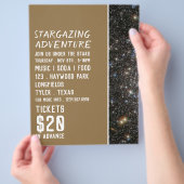 Sci-Fi銀河系、プラネタリウムイベント広告ズ チラシ (手)