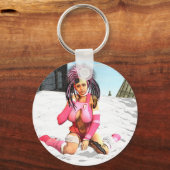 Sci Fi雌サイボーグ キーホルダー (正面)