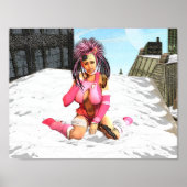 Sci Fi雌サイボーグ ポスター (正面)