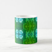 Sci-Fi -ファンタジーエイリアン宇宙惑星 コーヒーマグカップ (中央)