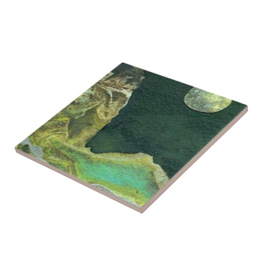 Sci-Fi -ファンタジーエイリアン宇宙惑星 タイル (側面)