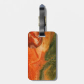 Sci-Fi -ファンタジーエイリアン宇宙惑星 ラゲッジタグ (裏面縦)