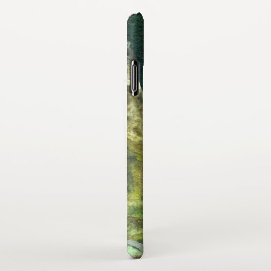 Sci-Fi -ファンタジーエイリアン宇宙惑星 iPhoneケース (右側)