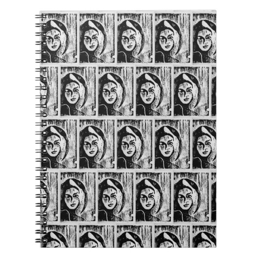 Sci-Fi -ファンタジーポーのラノーレとアナベルリー ノートブック (正面)