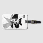 Sci-Fi -ファンタジーポーのラノーレとアナベルリー ラゲッジタグ (正面横)