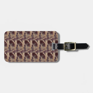 Sci-Fi "月の風景"月の男 ラゲッジタグ