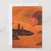 Sci-Fi 「火の海」エイリアン界2日 招待状 (正面)