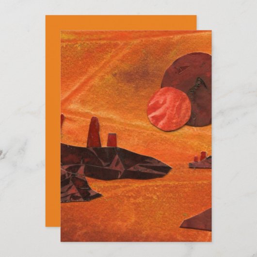 Sci-Fi 「火の海」エイリアン界2日 招待状 (正面/裏面)