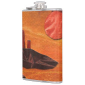 Sci-Fi "火の海"二重の太陽、溶岩海世界 フラスク (左)