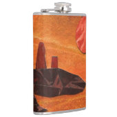 Sci-Fi "火の海"二重の太陽、溶岩海世界 フラスク (右)