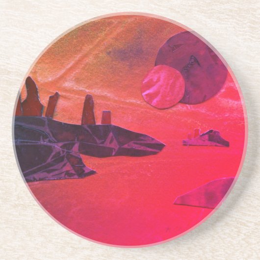 Sci-Fi "火の海"溶岩エイリアンワールドCo コースター (正面)