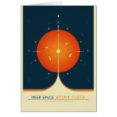 Sci-Fi Ad、オレンジ原子時計、深い宇宙 (正面)