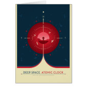 Sci-Fi Ad、赤原子時計、深い宇宙 (正面)