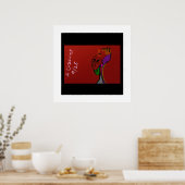 Sci-fi Alien Elder Leader  ポスター (キッチン)