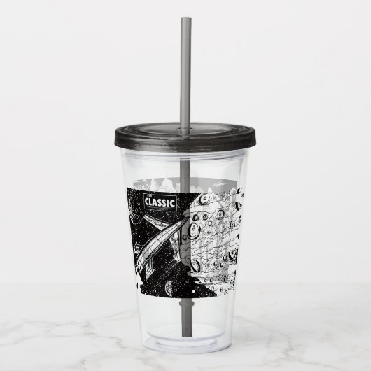 SCI-FI Classic Acrylic Tumbler アクリルタンブラー (正面)