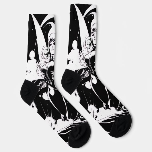 Sci-Fi Classic: Cyber Punk Socks ソックス (右)